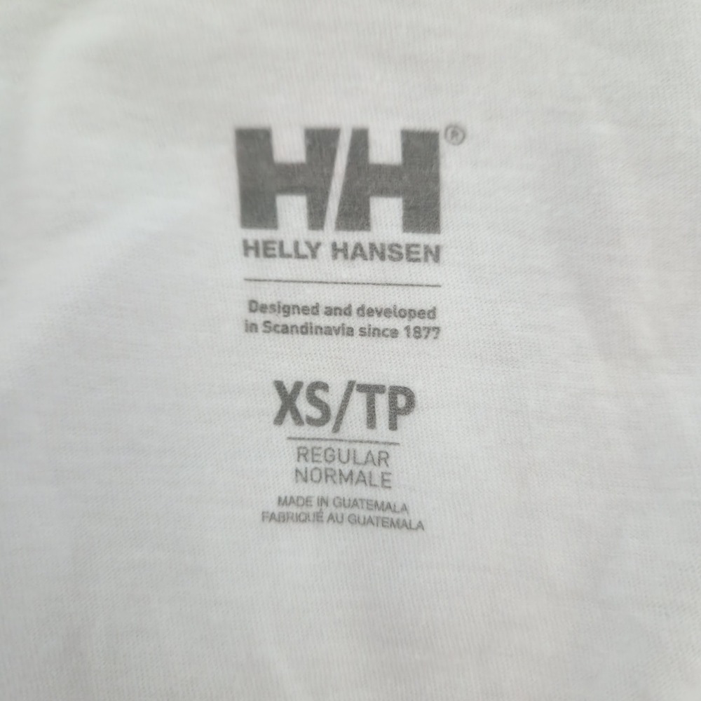 Helly Hansen White Graphic Mountain Logo Tank Top XS Regular 62986 - Picture 4 of 6